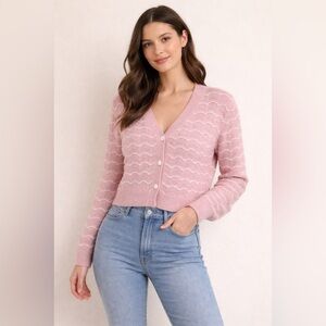 Lush sweater. Love Shack vibes SZ L